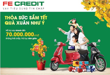 Vay tín chấp FE Credit